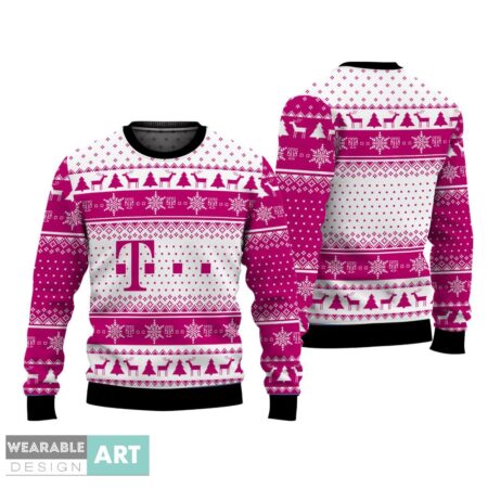 Deutsche Telekom Ag Christmas Gift 3D Sweater Product Photo 1