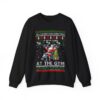 Lifting Christmas Shirt, All I Want For Christmas Is More Gains At The Gym Sweatshirt Product Photo 6