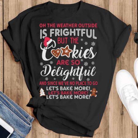 Baking Clothing Baking Gifts Christmas Baking Shirt Christmas Baking Shirt - Black T-Shirt