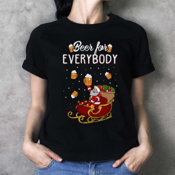 Beer Ugly Christmas Shirt Men Women Beer Christmas Sweatshirt Beer Christmas Shirt - Ladies T-Shirt