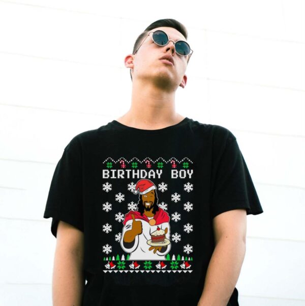 Black Lives Matter Christmas Shirt BLM Sweatshirt Black Jesus Christmas Shirt - G500 Gildan T-Shirt