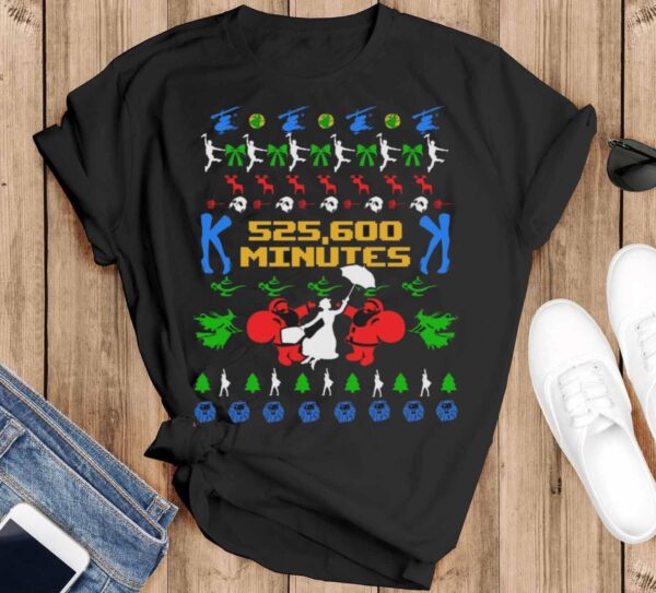 Broadway Christmas Shirt Broadway Ugly Christmas Shirt Broadway Sweatshirt Broadway Ugly Shirt T-Shirt - Black T-Shirt