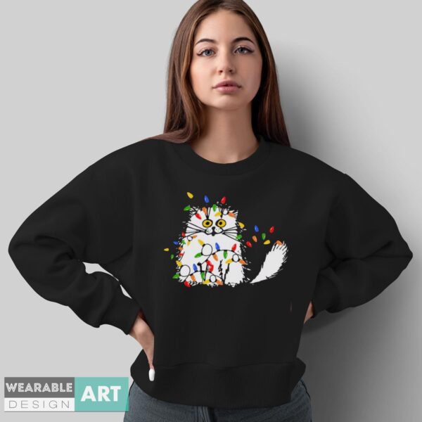 Christmas Funny Cat Shirt, Funny Cat Shirt, Cute Funny Cat Shirt - Sweatshirt