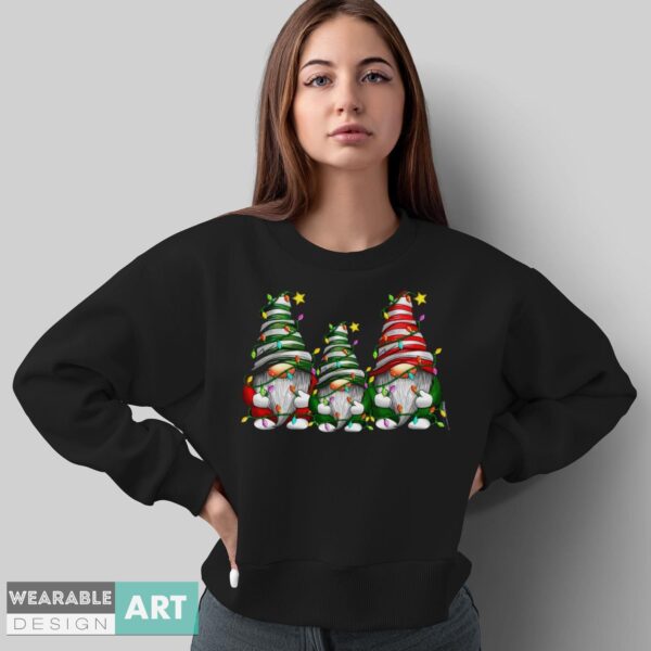 Christmas Gnome Tshirt, Merry Christmas T-shirt, Gnome For The Holidays Shirt - Sweatshirt