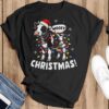 Cow Shirt Cow Sweatshirt Cow Shirt Cow Gift Cow Christmas Shirt Cow Christmas Sweatshirt - Black T-Shirt