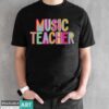 Cute Music Teacher Shirt, Music Teacher Gift, Teacher Gifts, Music Educator T-Shirt - Black Unisex T-Shirt