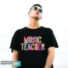 Cute Music Teacher Shirt, Music Teacher Gift, Teacher Gifts, Music Educator T-Shirt - G500 Gildan T-Shirt