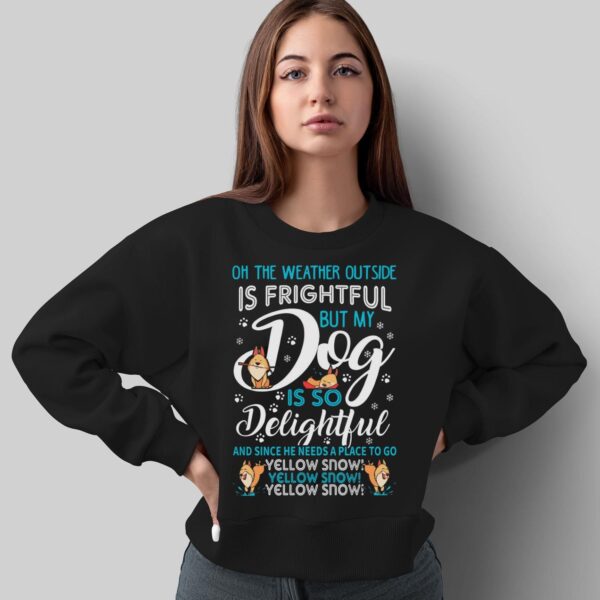 Dog Christmas Shirt Ugly Christmas Shirt Women Dog Ugly Christmas Shirt Dog Christmas Sweatshirt - Sweatshirt