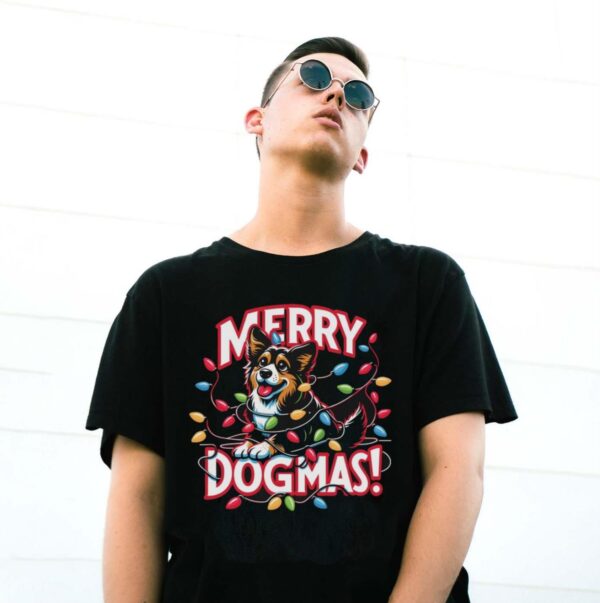 Funny Merry Dogmas Dog Christmas Shirt Merry Dogmas Dog Shirt Dog Sweatshirt - G500 Gildan T-Shirt