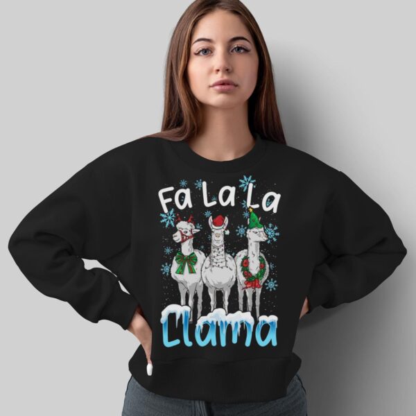 Llama Gifts Llama Ugly Christmas Shirt Llama Christmas Shirt Llama Shirt Llama Sweatshirt - Sweatshirt