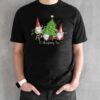 O' Christmas Tree Gnomes Mommy and Me Shirt-Gnomes Holiday Shirt - Black Unisex T-Shirt