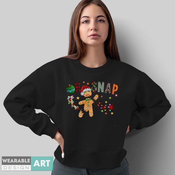 Oh Snap Shirt, Gingerbread Christmas Shirt, Funny Christmas Shirt - Sweatshirt