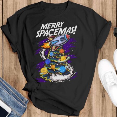 Science Ugly Christmas Shirt Science Christmas Shirt Science Christmas Sweatshirt - Black T-Shirt