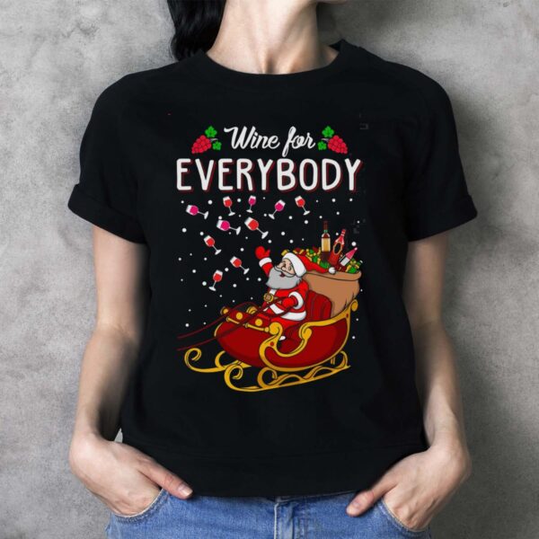 Wine Ugly Christmas Shirt Wine Christmas Shirt Wine Shirt Wine Sweatshirt Wine Shirt - Ladies T-Shirt