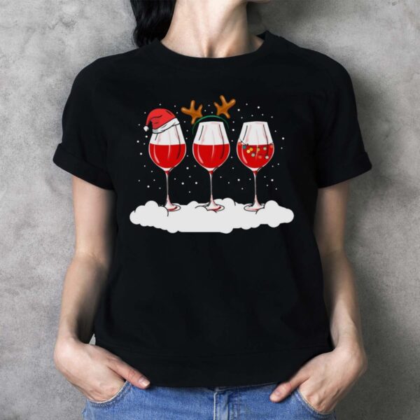 Wine Ugly Christmas Shirt Women Wine Christmas Shirt for Women Wine Shirt - Ladies T-Shirt